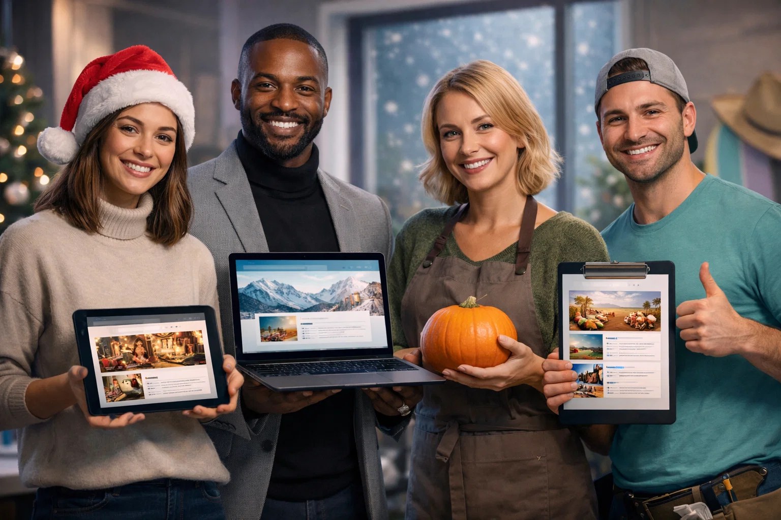 Businesses using temporary promotion to increase visibility in a directory website.