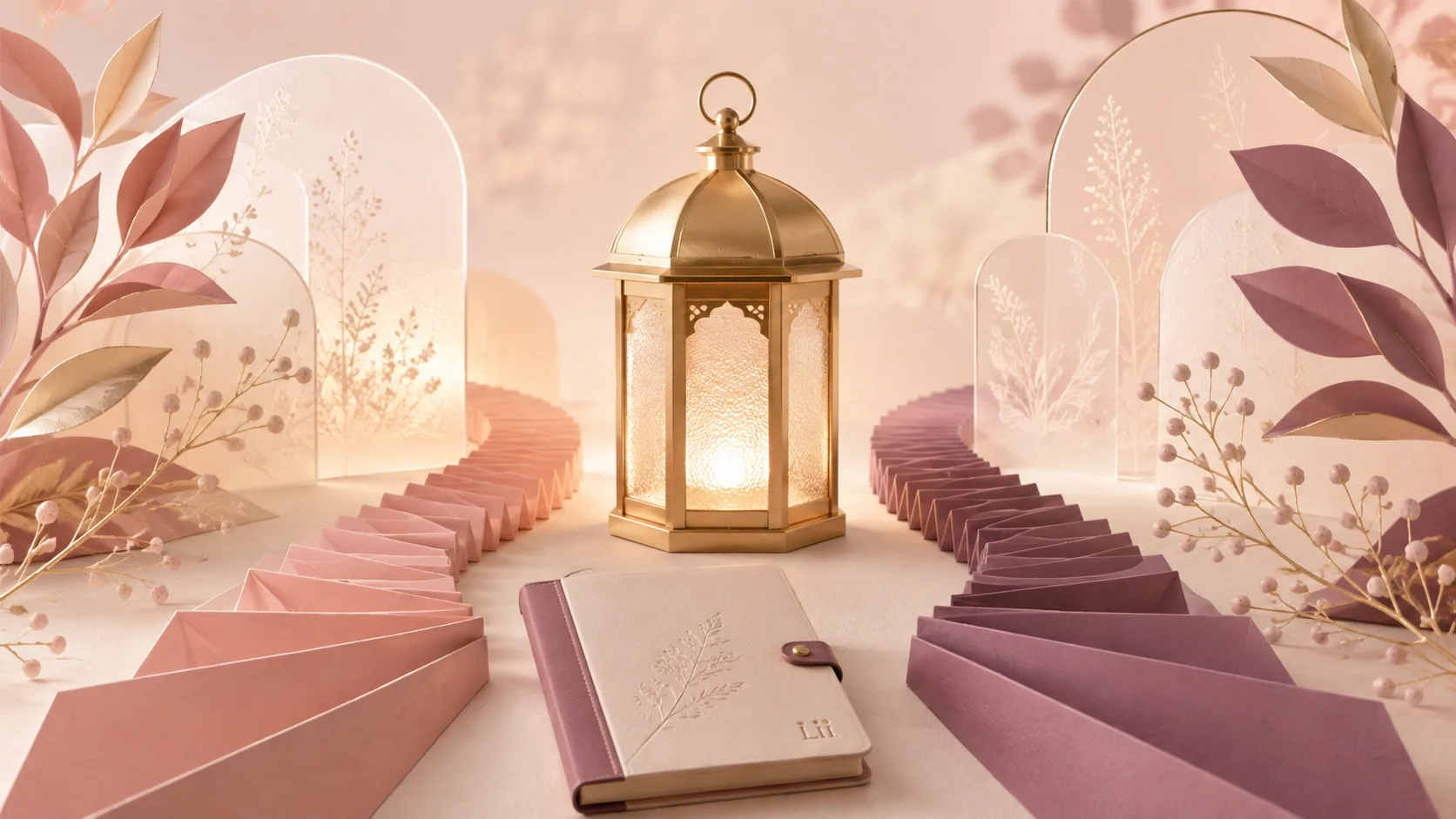 Two pathways joining at a lantern for a matrimonial directory website